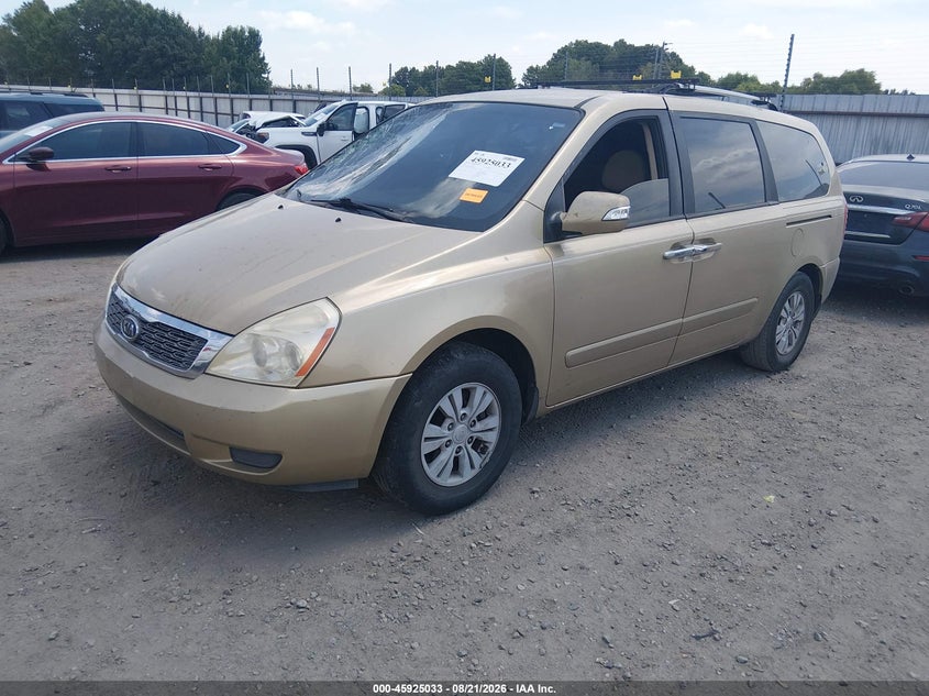 Vin: kndmg4c75b6398075, lot: 46424121, kia sedona lx 20112