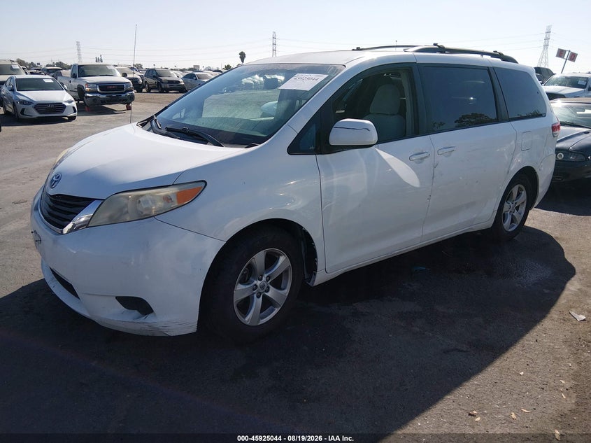 2011 TOYOTA SIENNA VAN 3.5L V-6 DOHC, VVT, 265HP