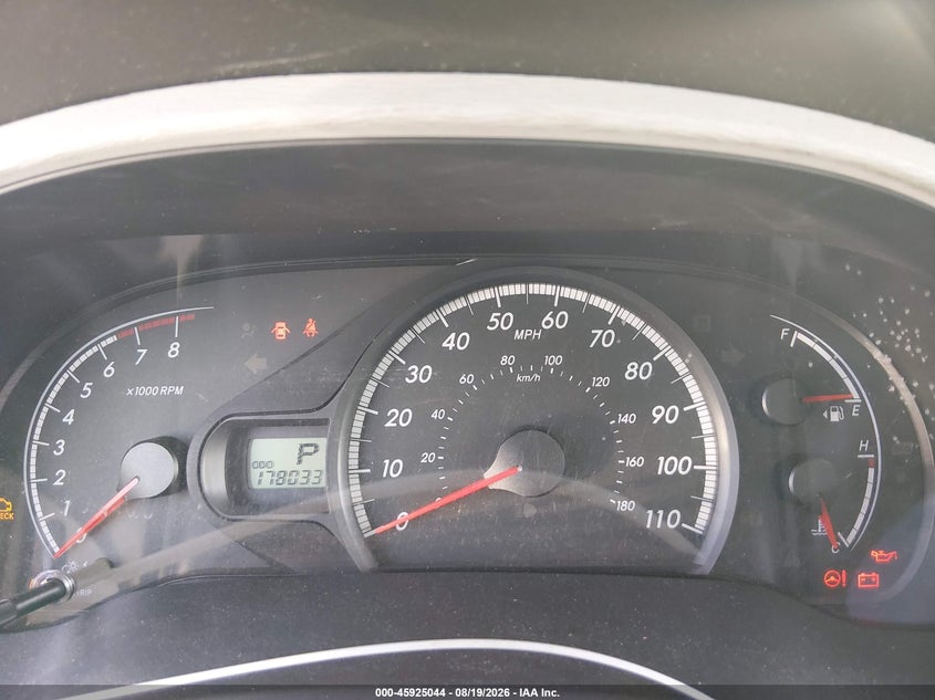 2011 TOYOTA SIENNA VAN 3.5L V-6 DOHC, VVT, 265HP