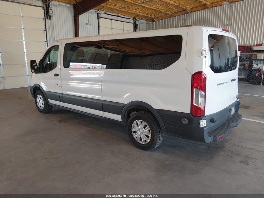 Vin: 1fbzx2zm4fkb27971, lot: 46424166, ford transit-350 xlt 20153
