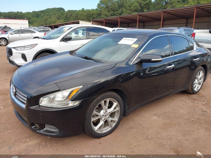 2014 Nissan Maxima, Левый бок, IAAI, VIN 1N4AA5AP4EC914175 — фото 2