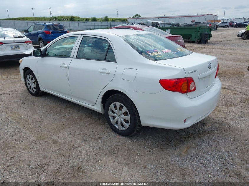 2010 TOYOTA COROLLA auction photo 3