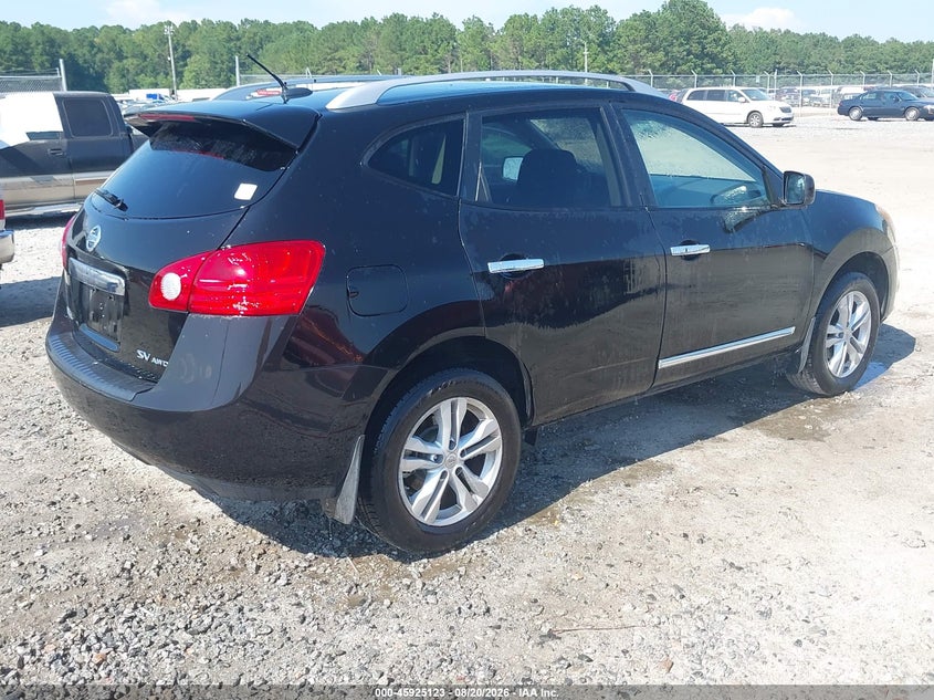 2012 NISSAN ROGUE auction photo 4
