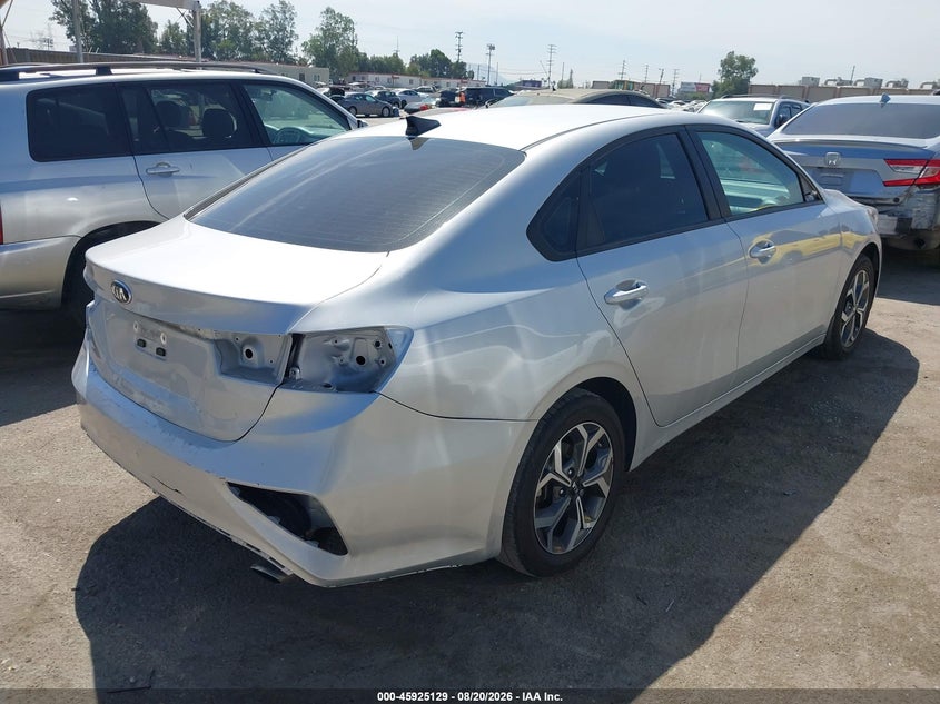 2020 KIA FORTE SEDAN 2.0L I-4 DOHC, VVT, 147HP