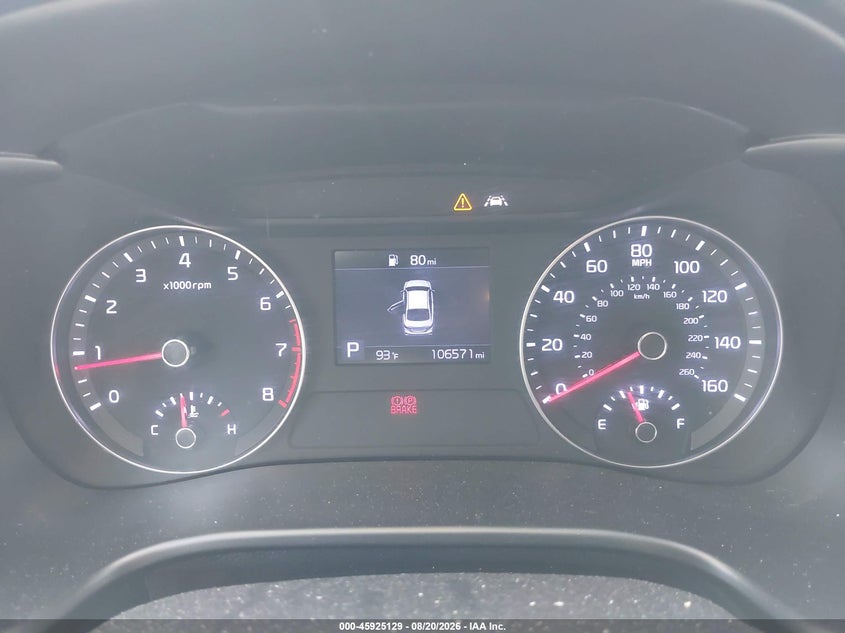 2020 KIA FORTE SEDAN 2.0L I-4 DOHC, VVT, 147HP