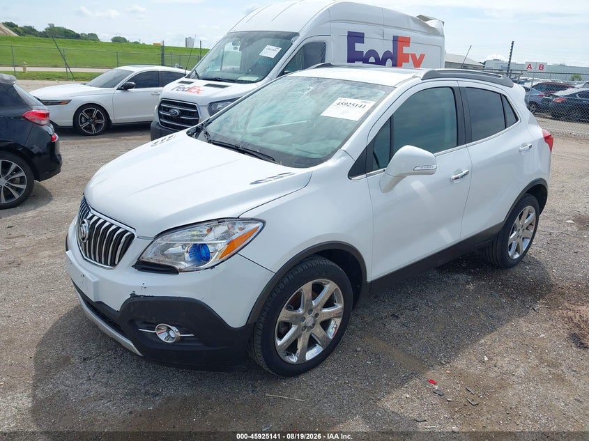 2016 Buick Encore, Стихия, IAAI, VIN KL4CJGSB7GB612691 — фото 2