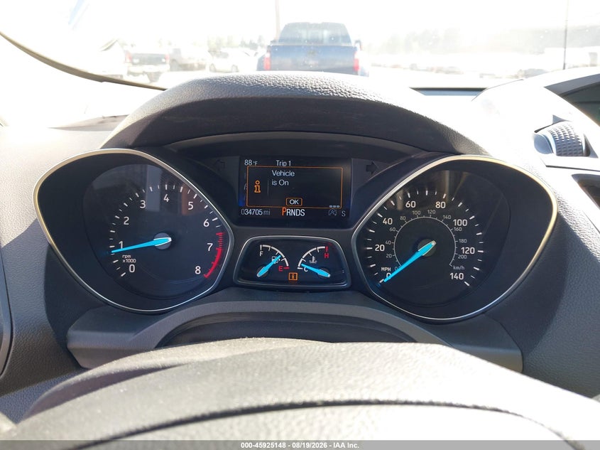 2018 FORD ESCAPE SPORT UTILITY VEHICLE 1.5L I-4 DI, DOHC, VVT, TURBO, 179HP