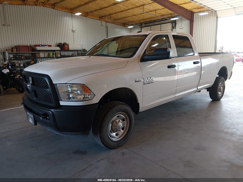 Vin: 3c6tr5ht4jg363629, lot: 46424242, ram 2500 tradesman  4x4 8' box 20182