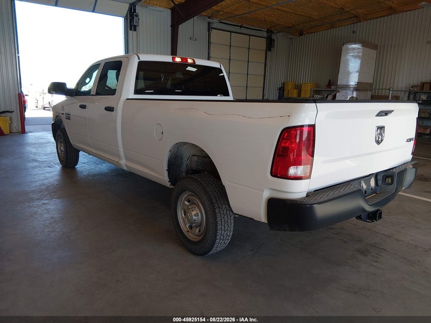 Vin: 3c6tr5ht4jg363629, lot: 46424242, ram 2500 tradesman  4x4 8' box 20183