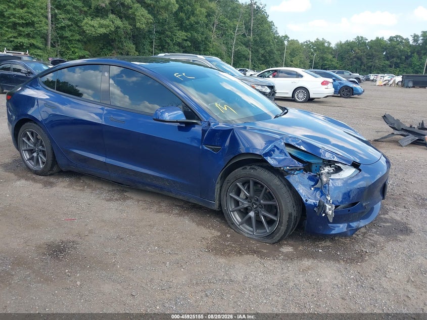 Vin: 5yj3e1eb2mf855353, lot: 46424243, tesla model 3 long range dual motor all-wheel drive 2021 img_1