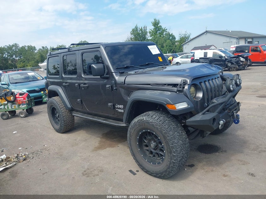 Vin: 1c4hjxdg1jw127063, lot: 46424278, jeep wrangler unlimited sport s 4x4 2018 img_1