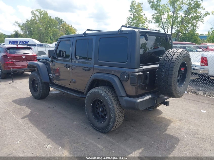 2018 JEEP WRANGLER UNLIMITED auction photo 3