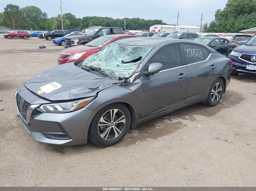 2020 NISSAN SENTRA auction photo 2