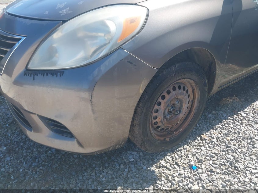 2012 NISSAN VERSA SEDAN 1.6L I-4 DOHC, VVT, 109HP