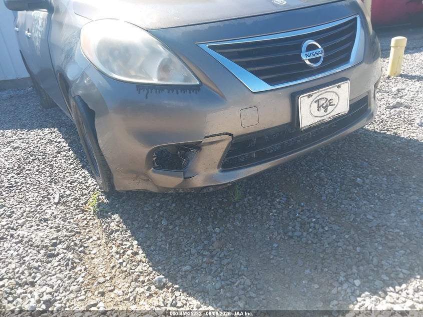 2012 NISSAN VERSA SEDAN 1.6L I-4 DOHC, VVT, 109HP