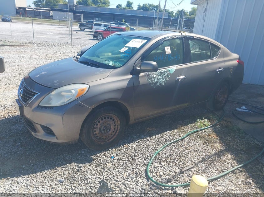 2012 NISSAN VERSA SEDAN 1.6L I-4 DOHC, VVT, 109HP