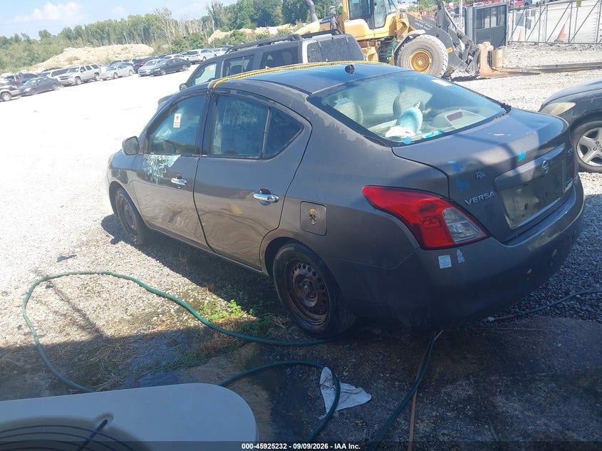 2012 NISSAN VERSA SEDAN 1.6L I-4 DOHC, VVT, 109HP