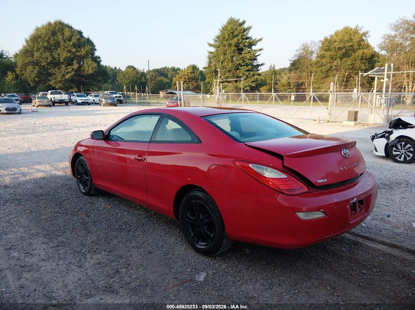 TOYOTA CAMRY SOLARA 2008 VIN 4T1CE30P88U764918