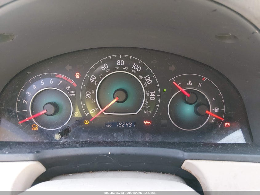 TOYOTA CAMRY SOLARA 2008 VIN 4T1CE30P88U764918