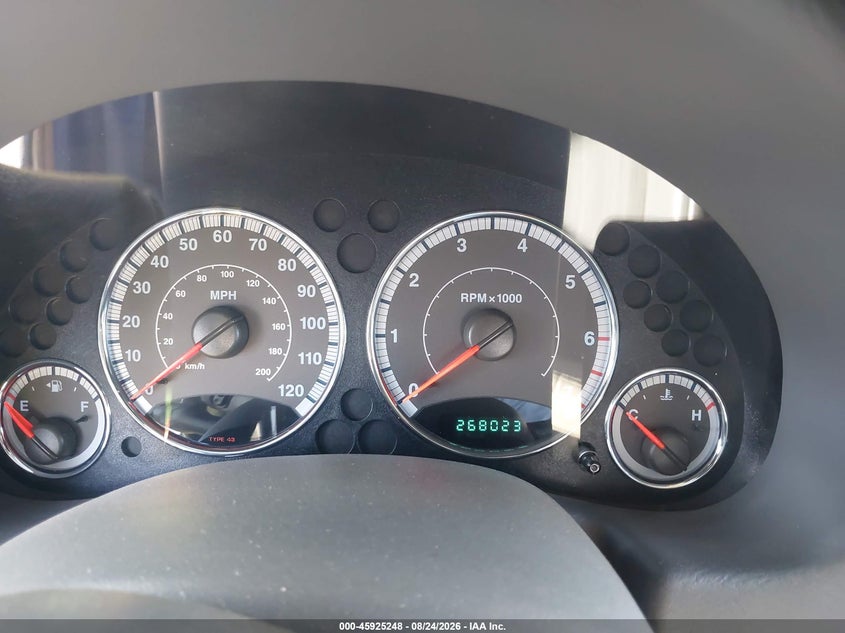 JEEP LIBERTY 2005 VIN 1J4GL58K75W727479