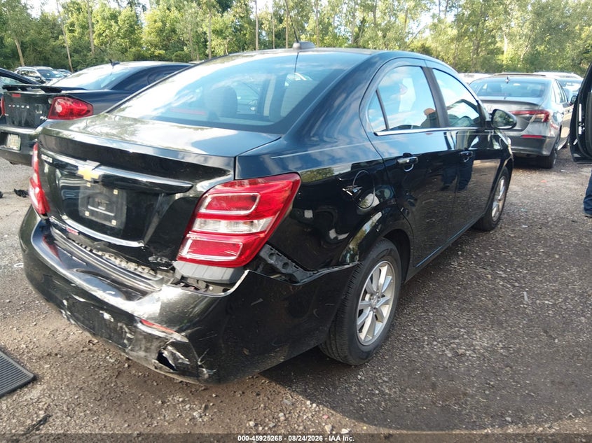 CHEVROLET SONIC 2017 VIN 1G1JD5SBXH4167810