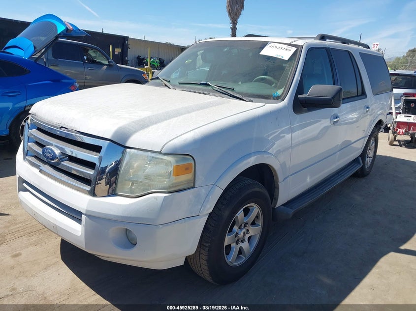 2010 Ford Expedition, Left Rear, IAAI, VIN 1FMJK1F5XAEB63469 — photo 2