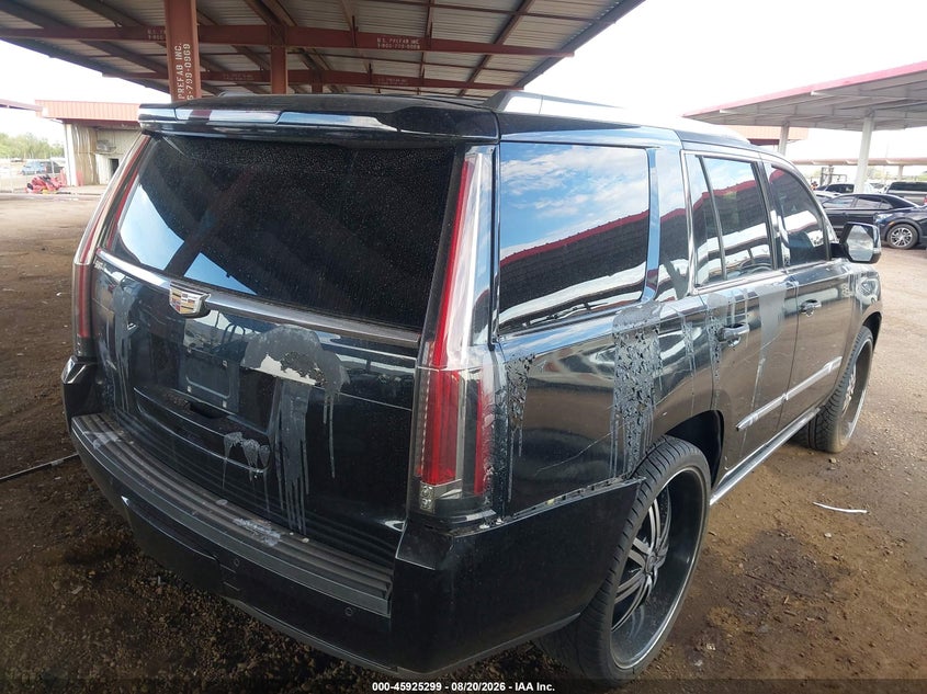 Vin: 1gys4nkj7fr646666, lot: 46424387, cadillac escalade premium 20154