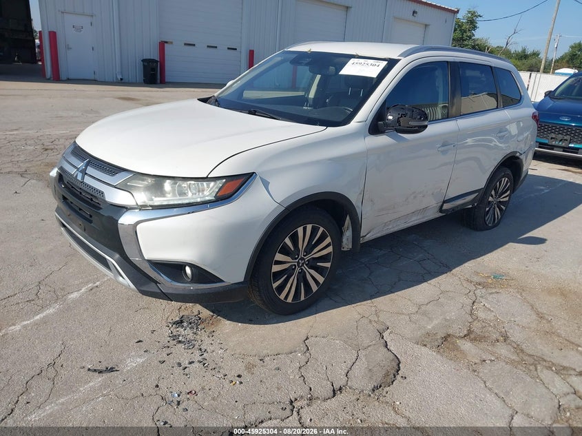 2020 Mitsubishi Outlander, Лівий бік, IAAI, VIN JA4AD3A34LZ020460 — фото 2