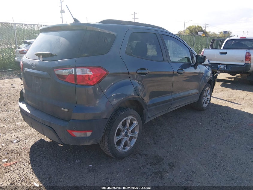 Vin: maj3s2ge7lc354644, lot: 46424404, ford ecosport se 20204