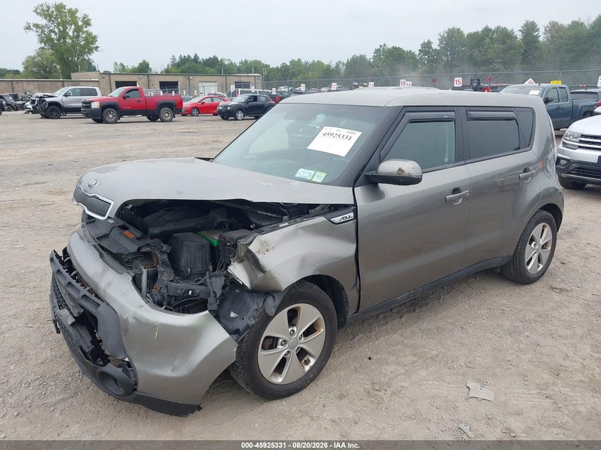 2016 KIA SOUL HATCHBACK 1.6L I-4 DI, DOHC, VVT, 130HP