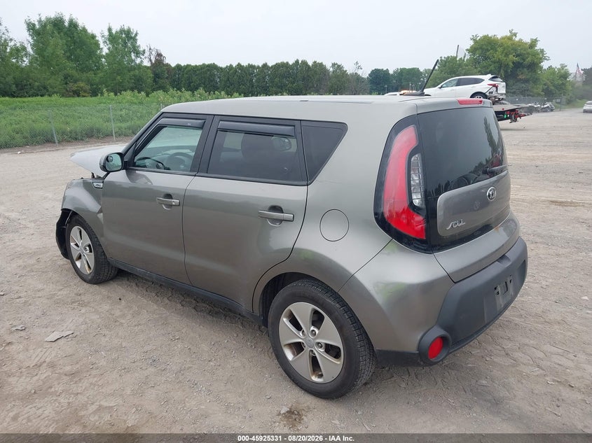 2016 KIA SOUL HATCHBACK 1.6L I-4 DI, DOHC, VVT, 130HP