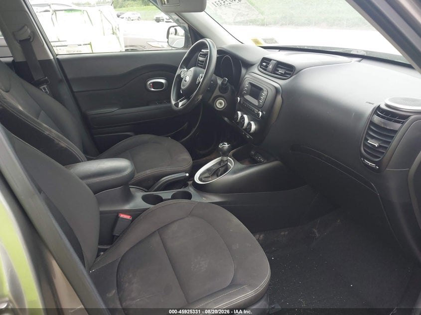 2016 KIA SOUL HATCHBACK 1.6L I-4 DI, DOHC, VVT, 130HP