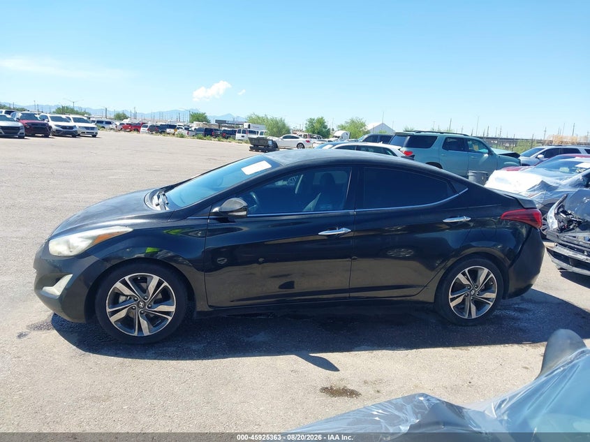 HYUNDAI ELANTRA 2014 VIN 5NPDH4AE5EH482065