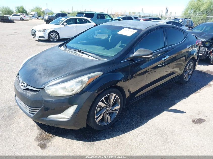 2014 HYUNDAI ELANTRA auction photo 2