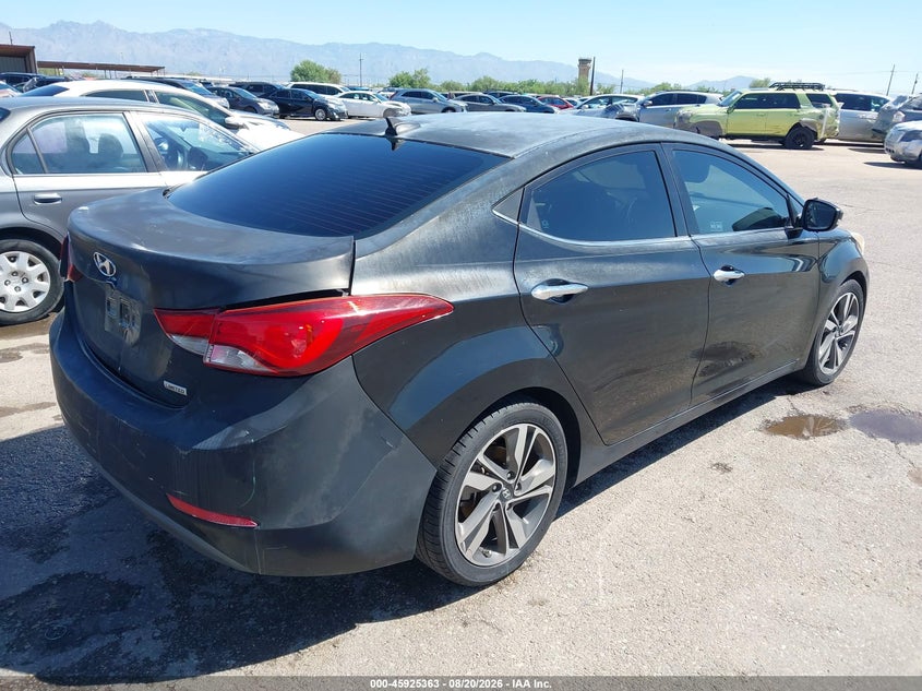 2014 HYUNDAI ELANTRA auction photo 4