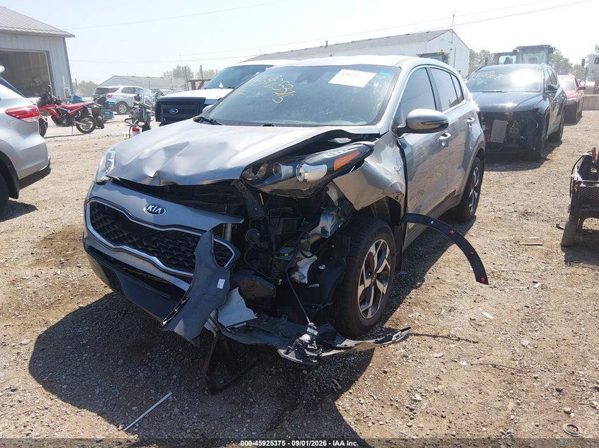 Vin: kndpmcac5l7799153, lot: 46424463, kia sportage lx 20202