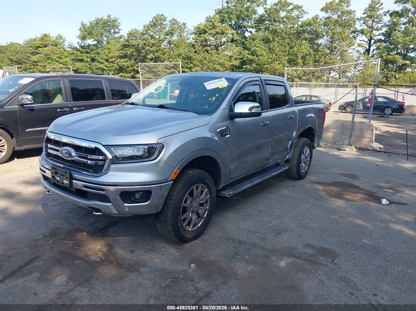 2021 Ford Ranger, Левый бок, IAAI, VIN 1FTER4FH2MLD93360 — фото 2