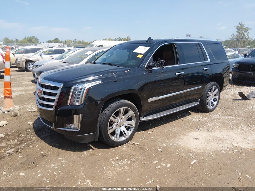 2015 Cadillac Escalade, Storm Damage, IAAI, VIN 1GYS4MKJ1FR695100 — photo 2