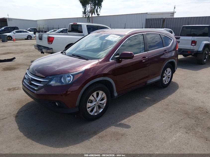 2014 Honda CR-V, Лівий бік, IAAI, VIN 5J6RM3H78EL043189 — фото 2