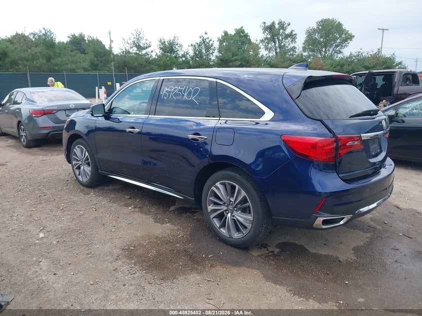 ACURA MDX 2018 VIN 5J8YD4H52JL018368