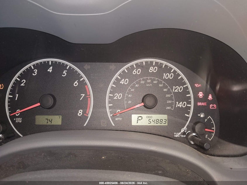 2010 TOYOTA COROLLA auction photo 7
