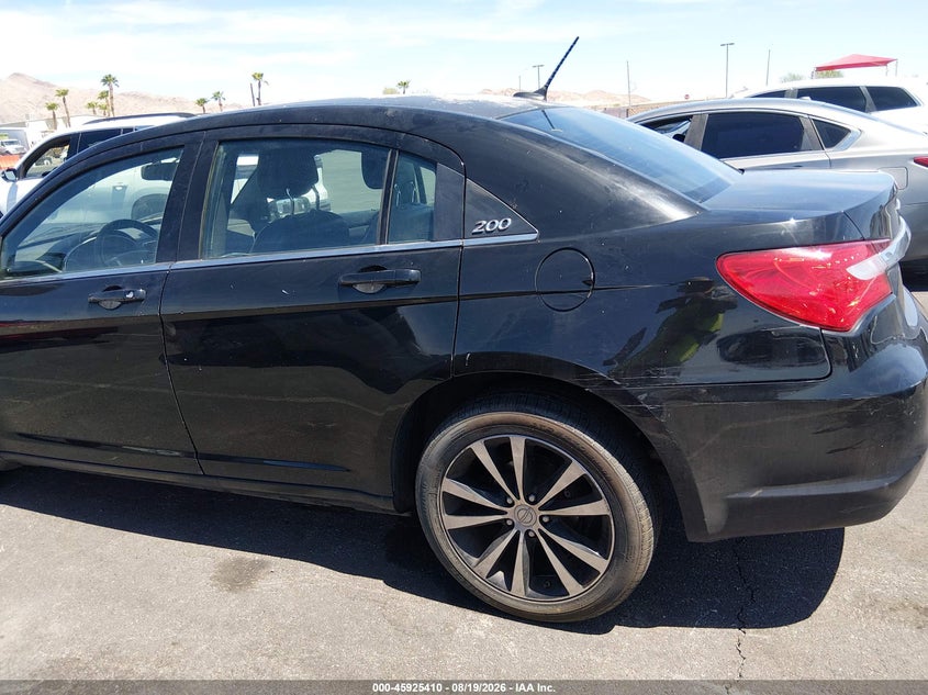 2013 CHRYSLER 200 SEDAN 3.6L V-6 DOHC, VVT, 283HP