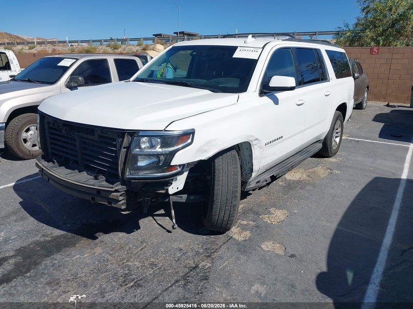 2017 Chevrolet Suburban, Left Front, IAAI, VIN 1GNSCHKC3HR272045 — photo 2