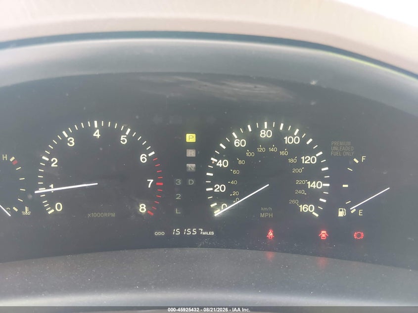 LEXUS LS 400 1997 VIN JT8BH28F8V0084791
