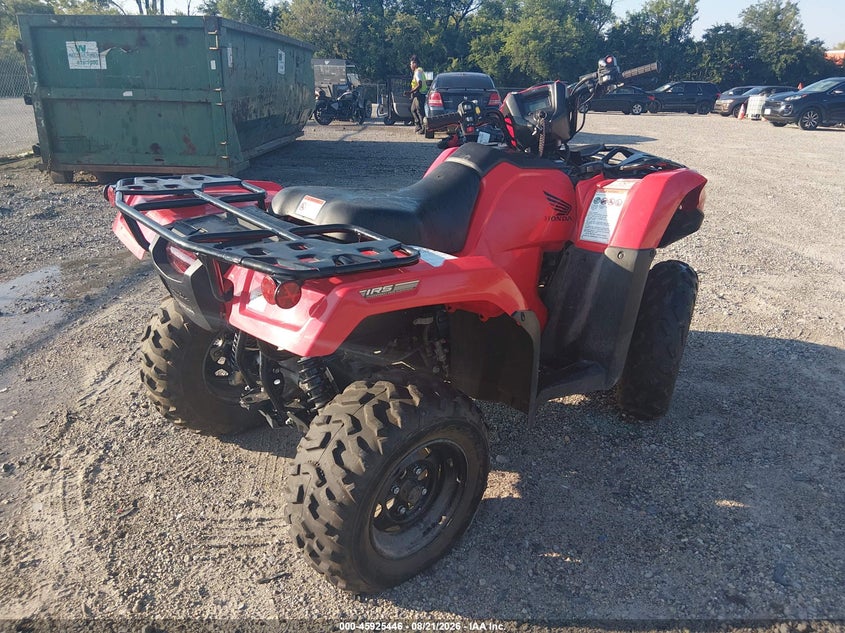 2022 HONDA TRX520 auction photo 4