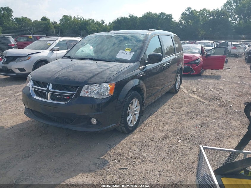 2019 Dodge Caravan, Roof, IAAI, VIN 2C4RDGCG0KR553060 — photo 2