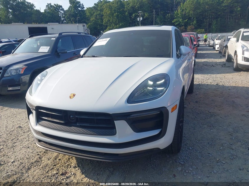 2025 Porsche Macan, Rear, IAAI, VIN WP1AA2A59SLB15526 — photo 2