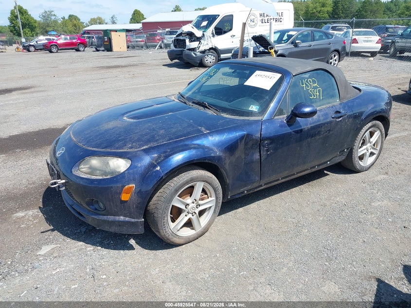 2007 Mazda MX-5, Обычный износ, IAAI, VIN JM1NC25F170126318 — фото 2