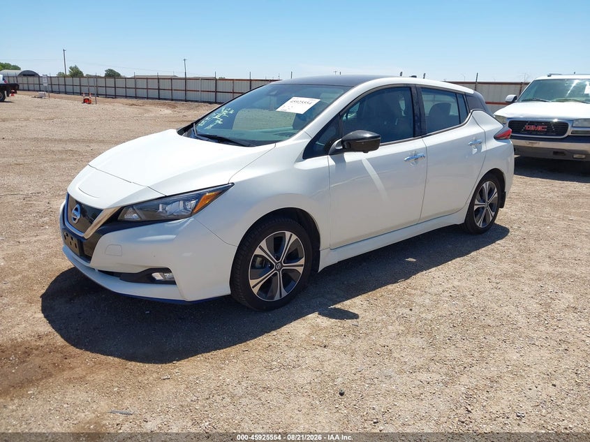 2022 Nissan Leaf, Right Side, IAAI, VIN 1N4BZ1DV1NC558087 — photo 2