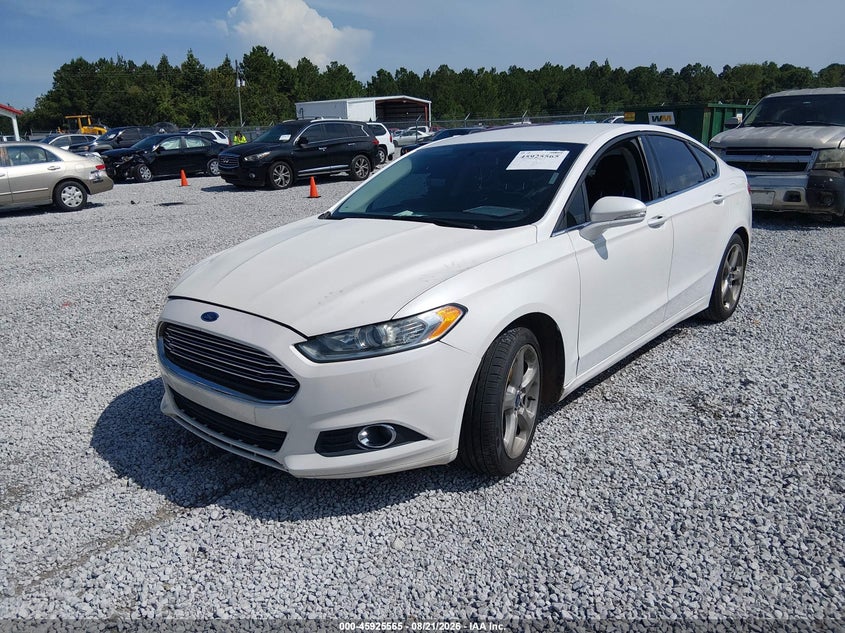 2016 Ford Fusion Se, Удар спереди, IAAI, VIN 3FA6P0HDXGR318964 — фото 2
